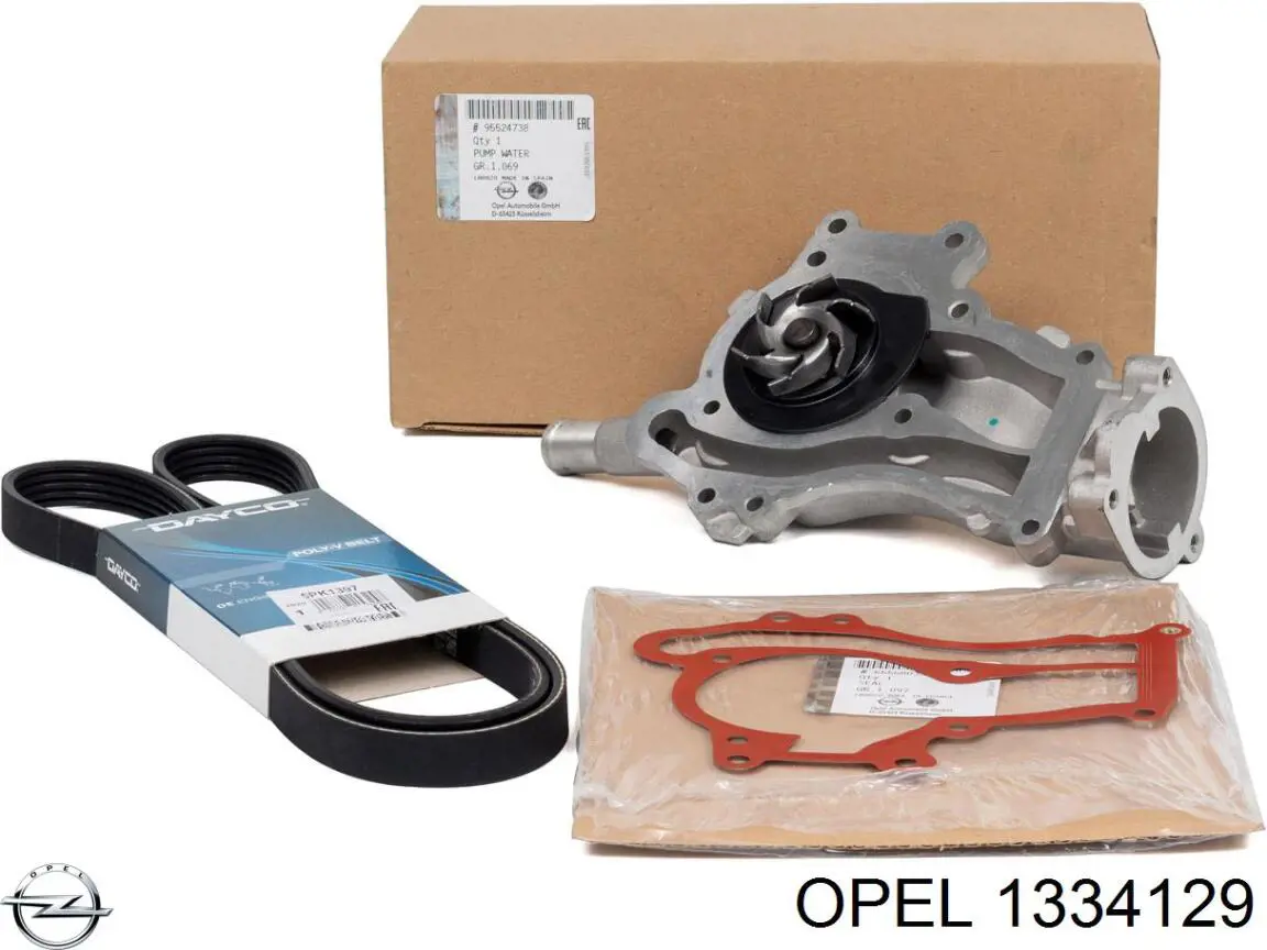 Junta de bomba de agua Opel 1334129 precio, desde 5,39 EUR