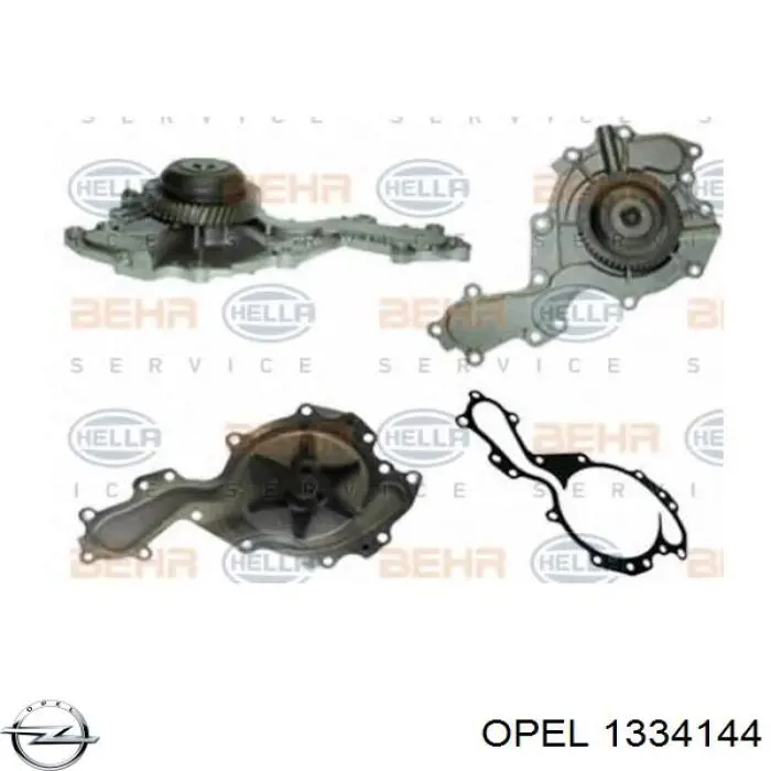 Comprar 1334144 Opel Bomba de agua para motor