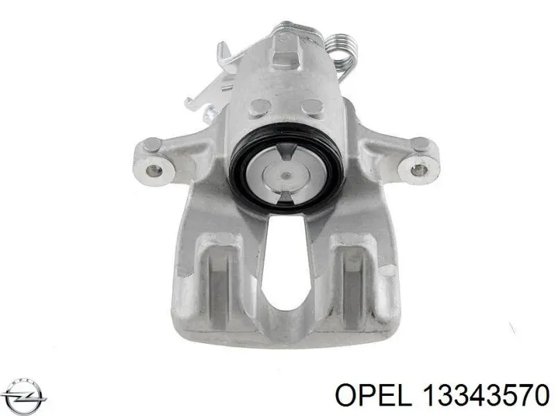 13343570 Opel pinza de freno trasero derecho