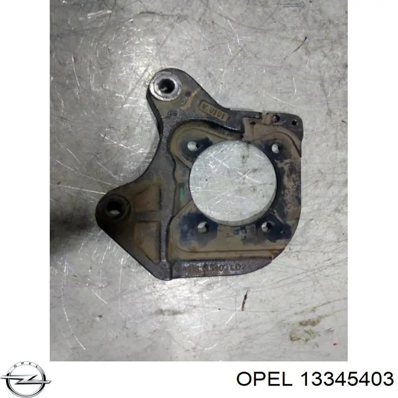 13345403 Opel soporte, pinza de freno trasera