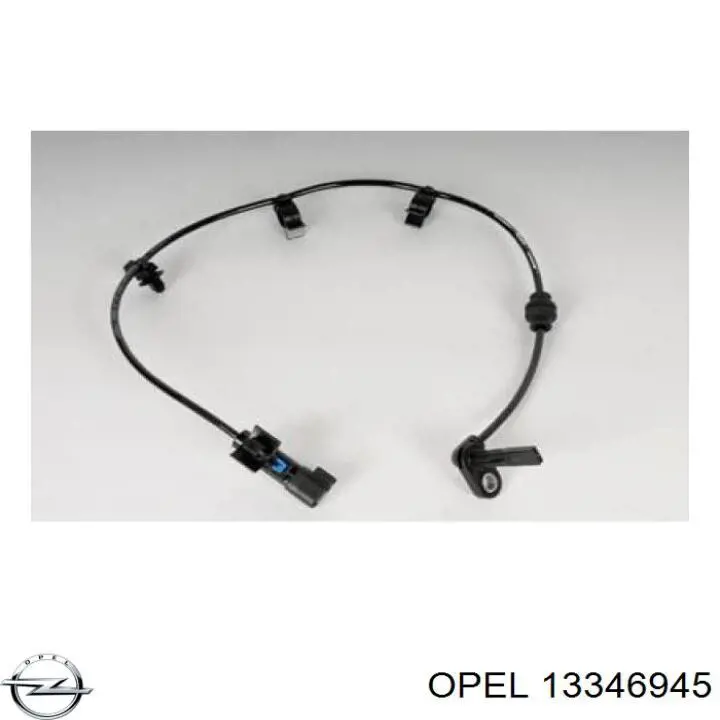 13346945 Opel sensor abs trasero