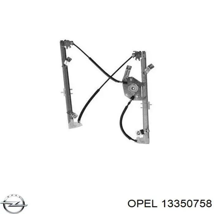 13350758 Opel mecanismo de elevalunas, puerta delantera izquierda