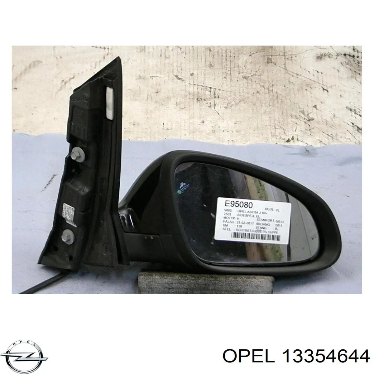Comprar 13354644 Opel Espejo de retrovisor izquierdo