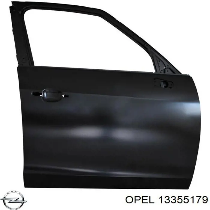 Puerta de coche, delantera, derecha Opel Zafira C (P12)