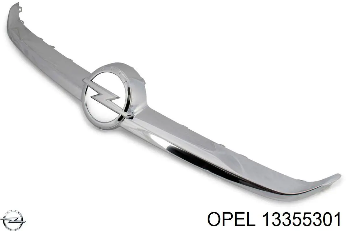 Moldura de rejilla del radiador 13355301 Peugeot/Citroen
