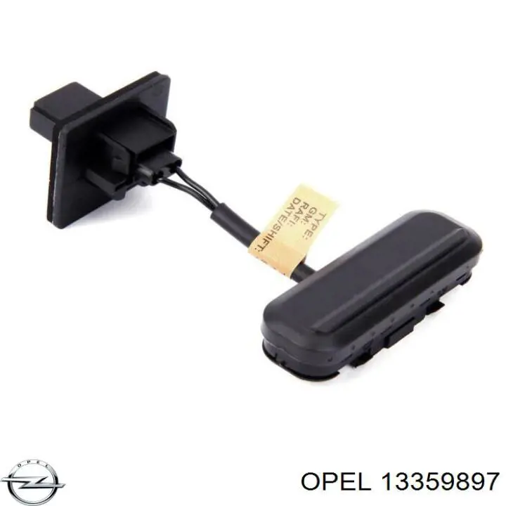 Botón de accionamiento del cierre de la tapa del maletero (puerta trasera 3/5) Opel 13359897 precio, desde 9,08 EUR