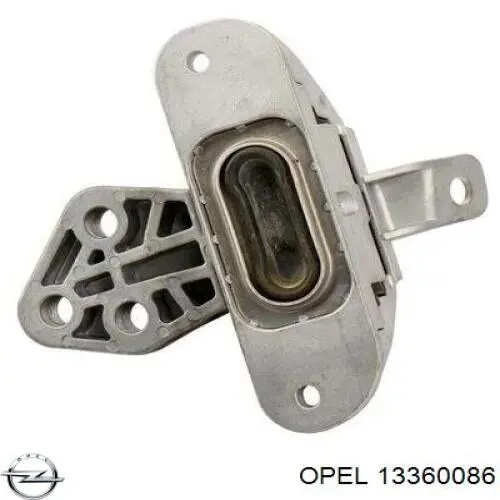 13360086 Peugeot/Citroen Soporte de rueda de repuesto