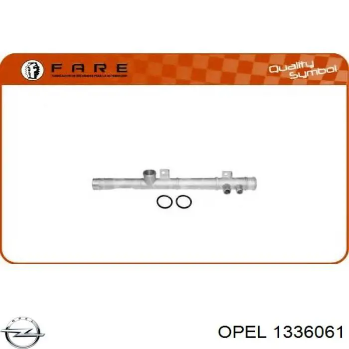 Comprar 1336061 Opel Brida del sistema de refrigeración (triple unión)