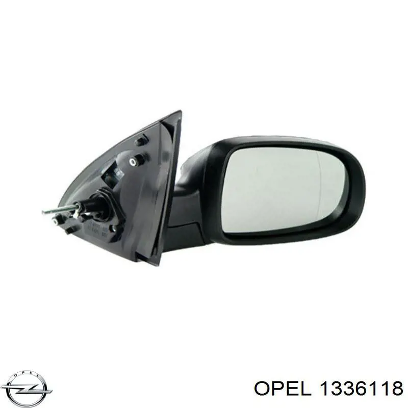 1336118 Opel manguera refrigerante para radiador inferiora
