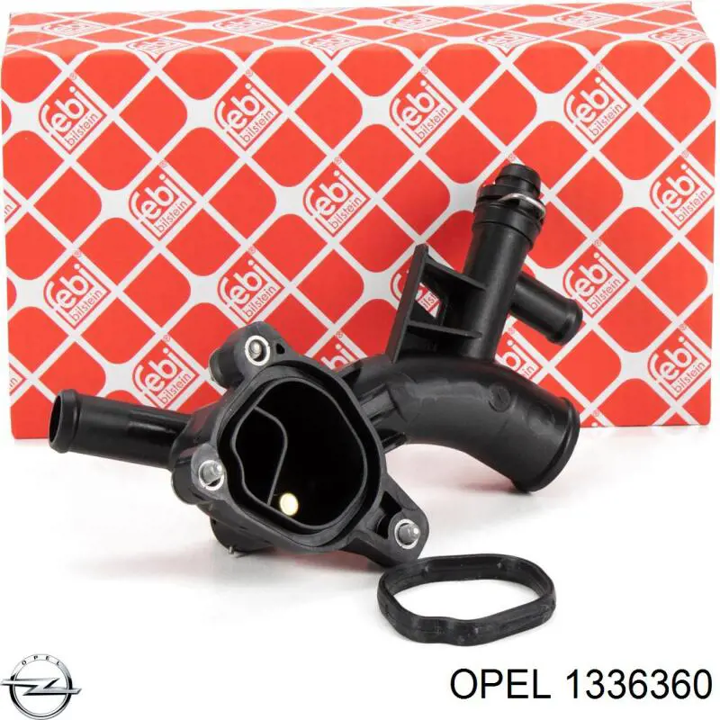 Manguera superior del depósito de expansión 1336360 Opel