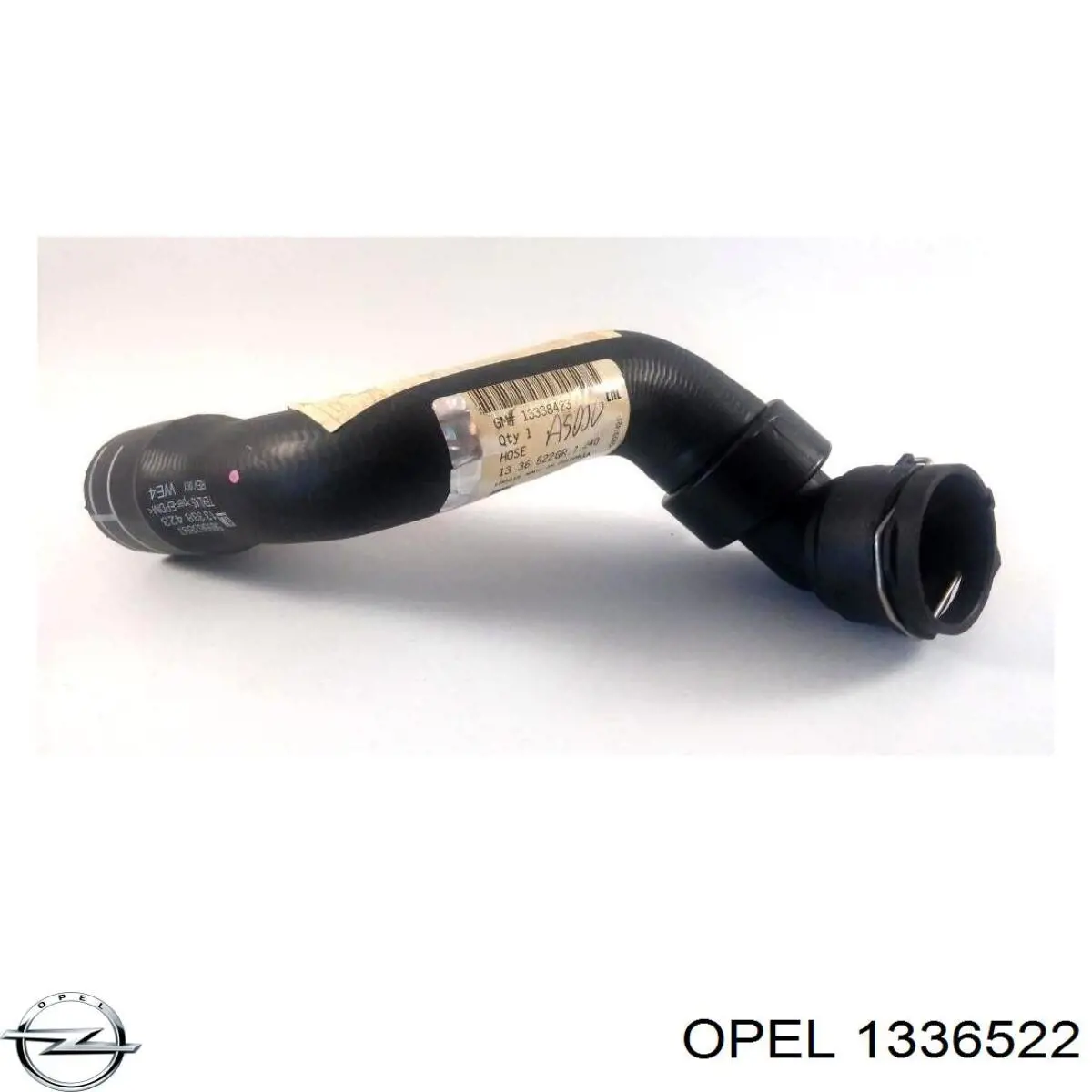 1336522 Opel manguera refrigerante para radiador inferiora