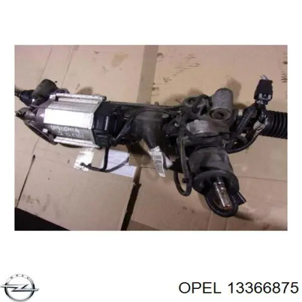 13366875 Opel cremallera de dirección