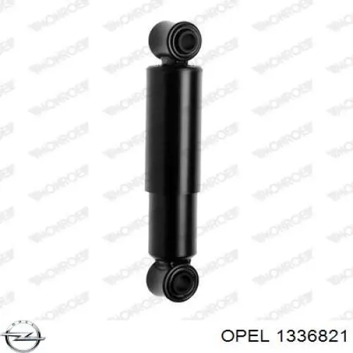 1336821 Opel tubería de radiador arriba