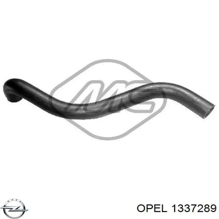 Manguera inferior del radiador Opel 1337289 precio, desde 20,40 EUR