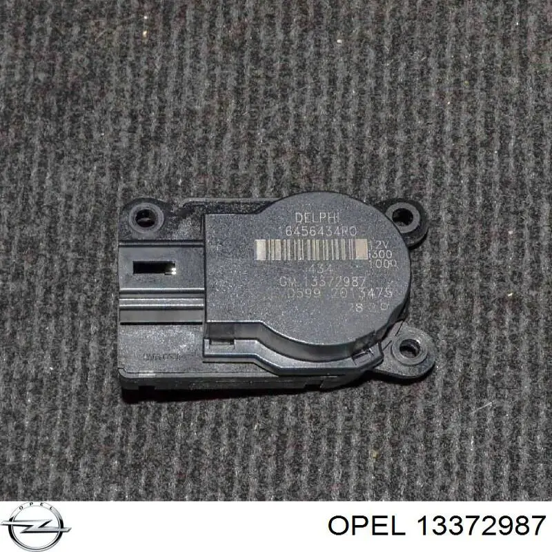 13372987 Opel elemento de reglaje, válvula mezcladora