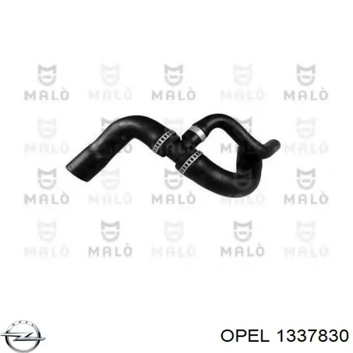 Manguera inferior del radiador Opel 1337830 precio, desde 26,61 EUR