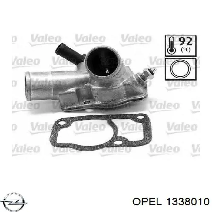 1338010 Opel termostato, refrigerante