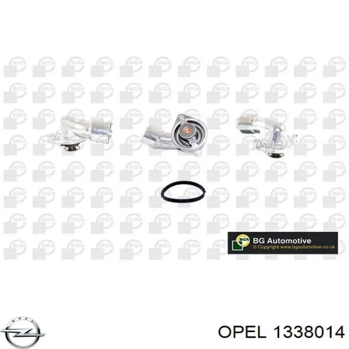 1338014 Opel termostato, refrigerante