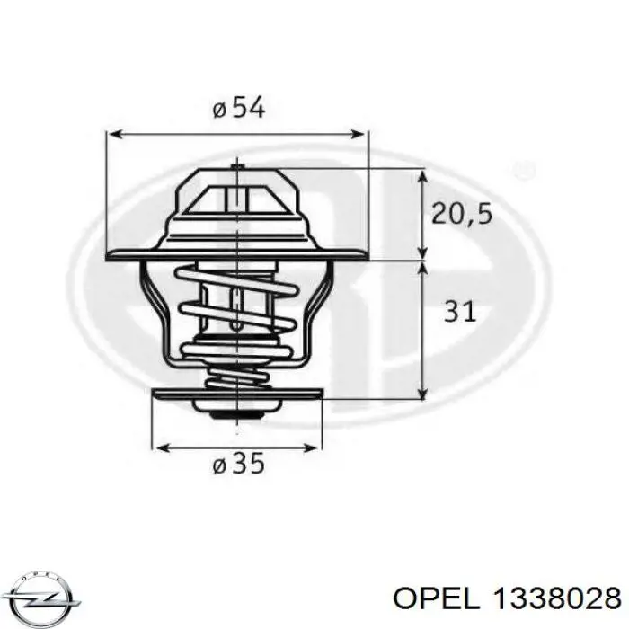 Termostato Opel 1338028 precio, desde 7,24 EUR