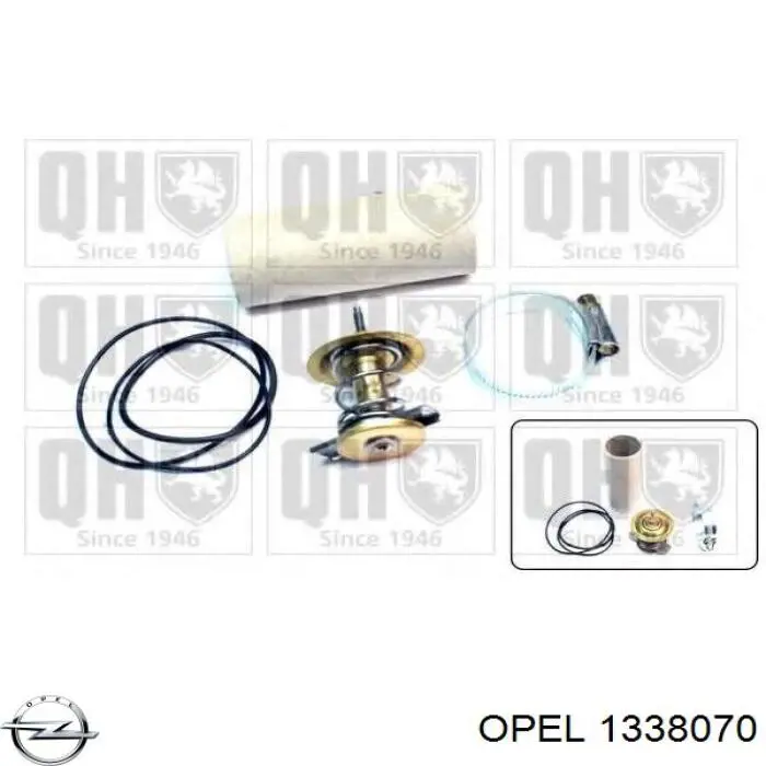 1338070 Opel termostato, refrigerante