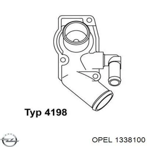Caja termostato Opel 1338100
