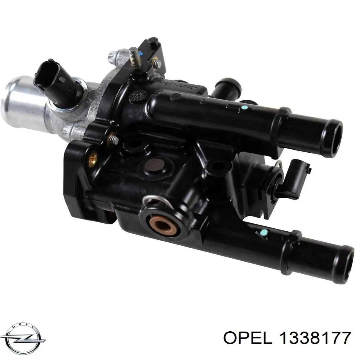 Caja de termostato 1338177 Opel