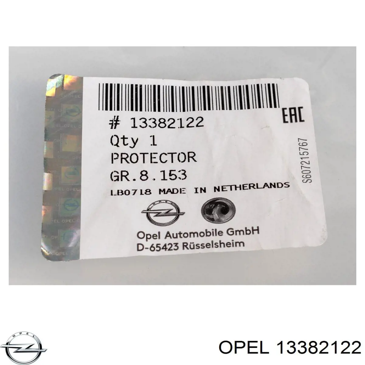Comprar 13382122 Opel Paso de rueda delantero derecho