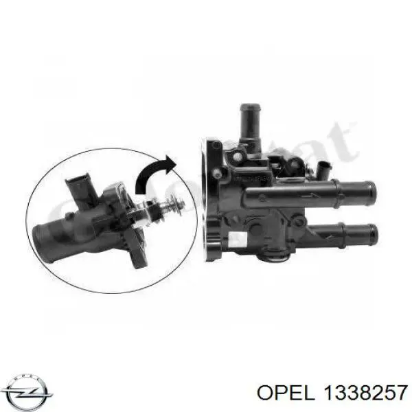 1338257 Opel termostato