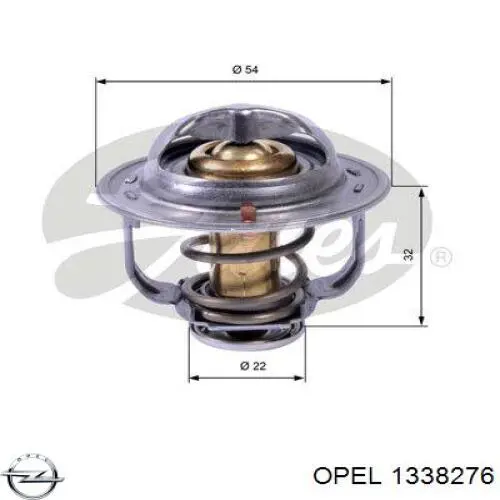 Termostato Opel 1338276 precio, desde 10,71 EUR