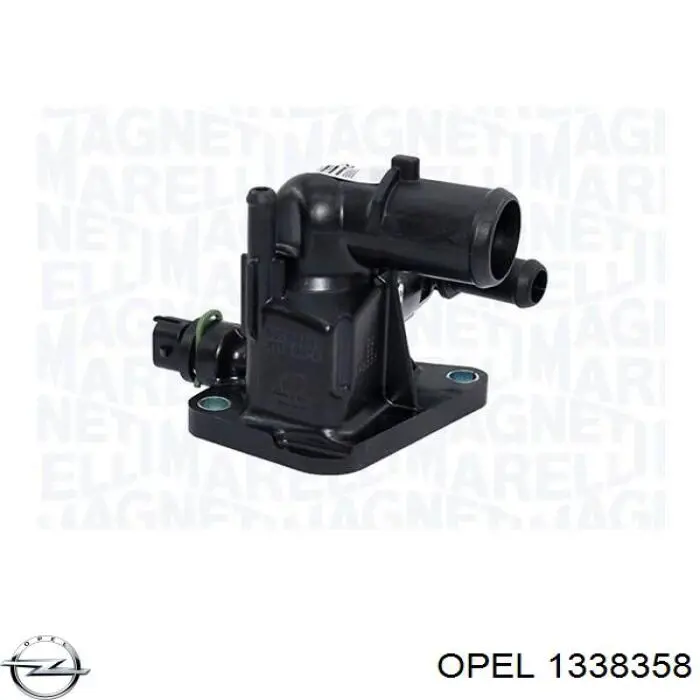 Caja de termostato 1338358 Opel