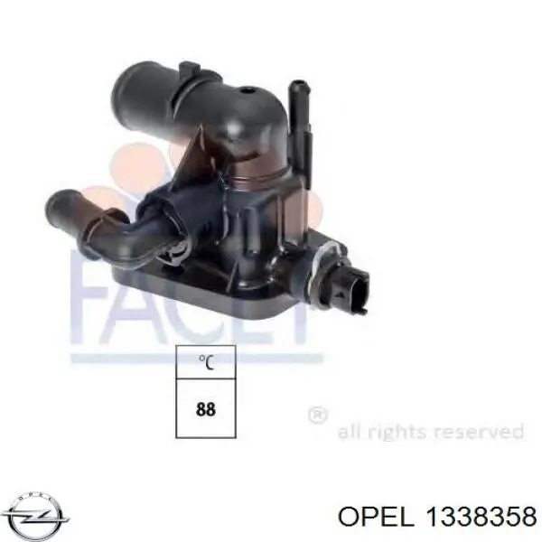 Comprar 1338358 Opel Caja de termostato