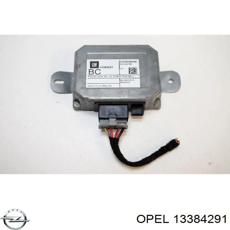 Unidad de control de navegación Opel 13384291 precio, desde 34,85 EUR