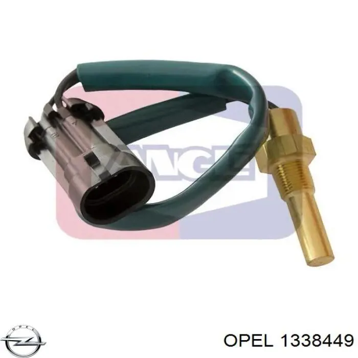 1338449 Opel sensor de temperatura del refrigerante