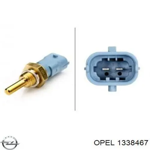 Comprar 1338467 Opel Sensor de temperatura de agua