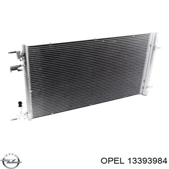 13393984 Opel radiador