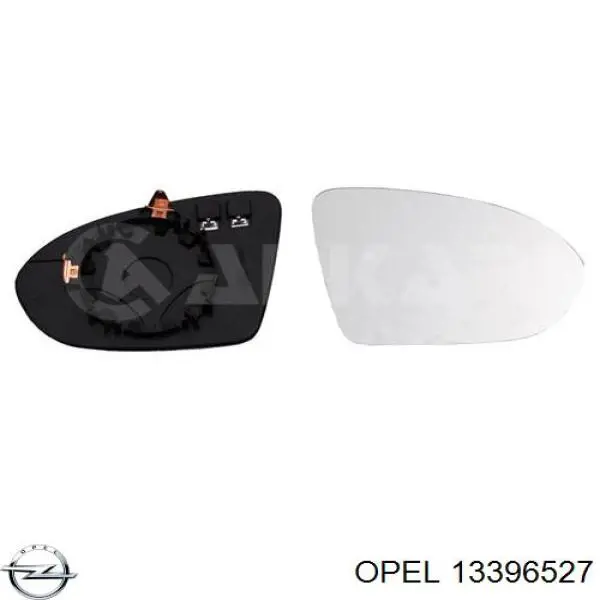 Cristal de espejo retrovisor derecho Opel 13396527 precio, desde 26,09 EUR