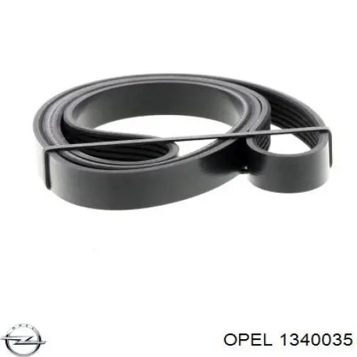 1340035 Opel correa trapezoidal