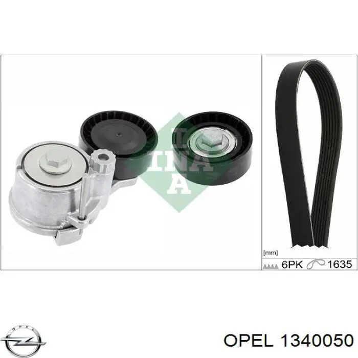 Correa accesorios Opel Astra K