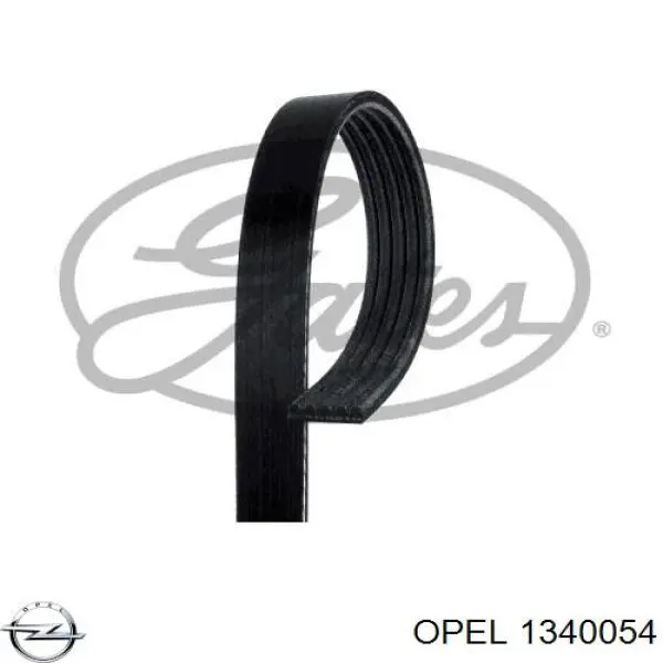 1340054 Opel correa trapezoidal