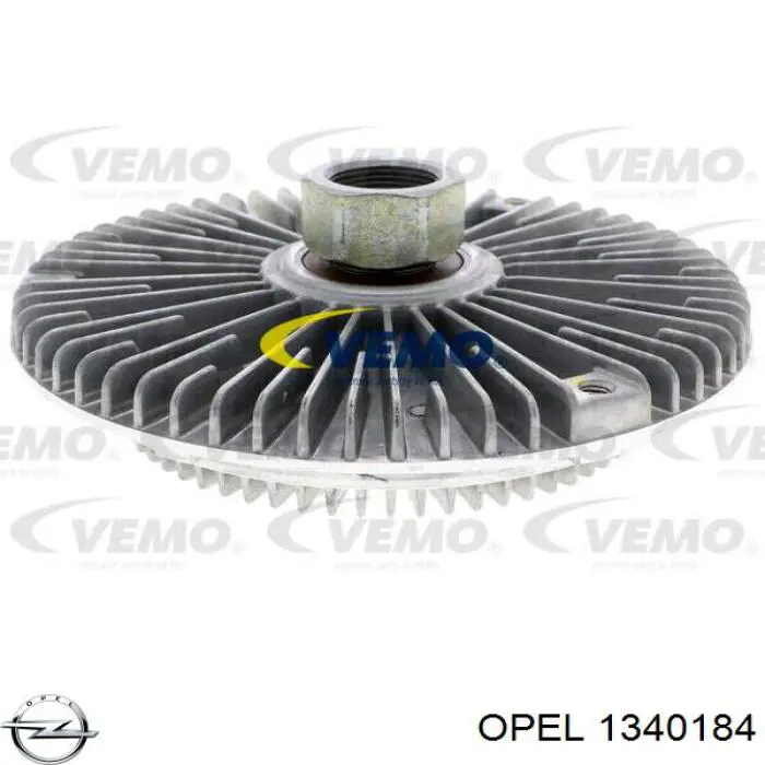 1340184 Opel embrague, ventilador del radiador