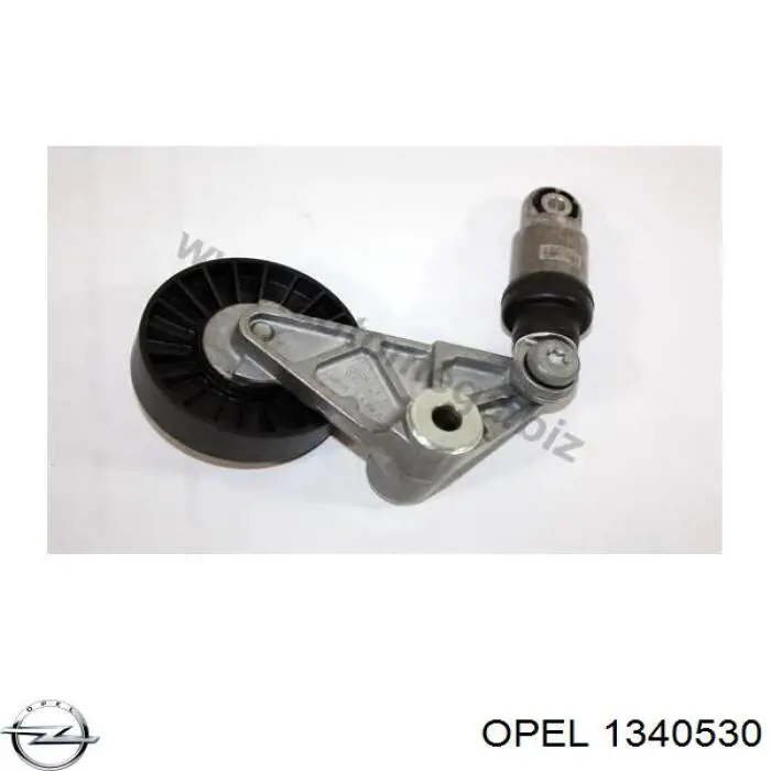 1340530 Opel tensor de correa, correa poli v
