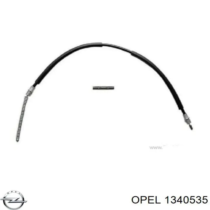 1340535 Opel Polea guía correa poli V