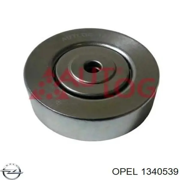 1340539 Opel polea tensora correa poli v