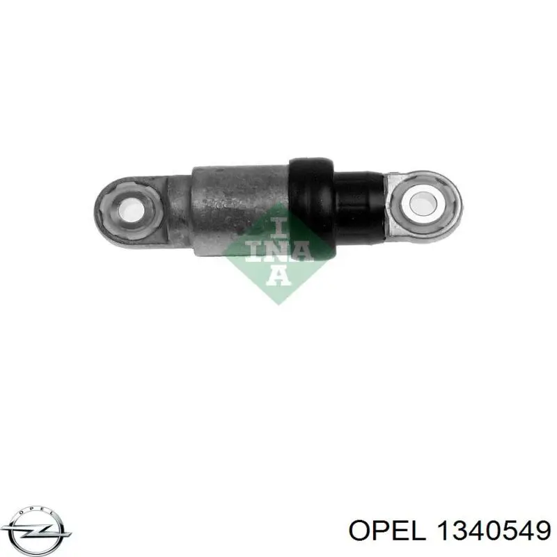 1340549 Opel tensor de correa de el amortiguador
