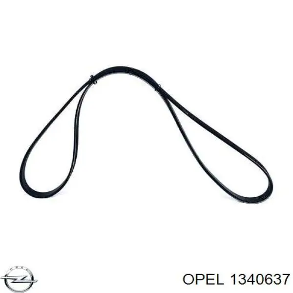 1340637 Opel correa trapezoidal