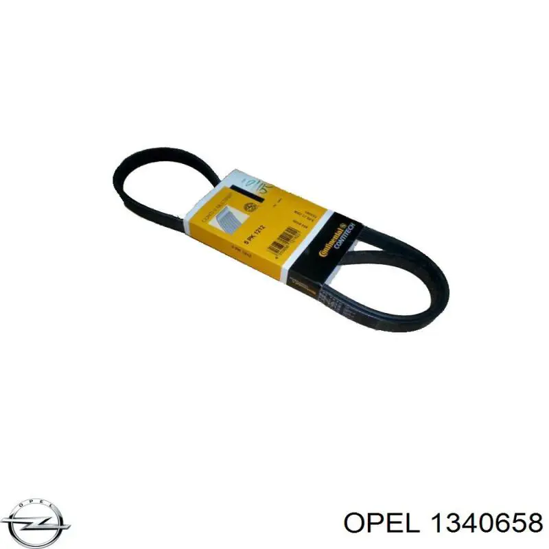 1340658 Opel correa trapezoidal