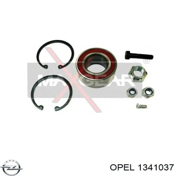 1341037 Opel sensor, temperatura del refrigerante (encendido el ventilador del radiador)