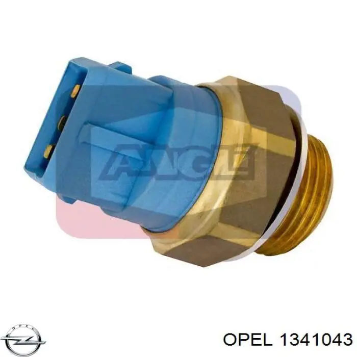 1341043 Opel sensor, temperatura del refrigerante (encendido el ventilador del radiador)