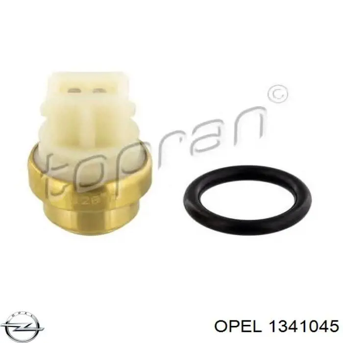 1341045 Opel sensor, temperatura del refrigerante (encendido el ventilador del radiador)