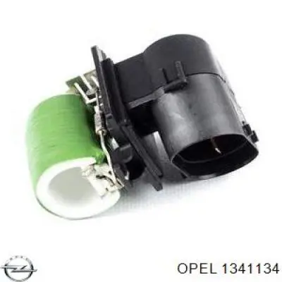 1341134 Opel resistencia de motor, ventilador aire acondicionado